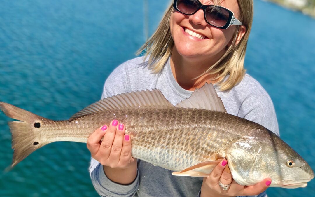 St Pete Beach Fishing Charter Redfish Winter