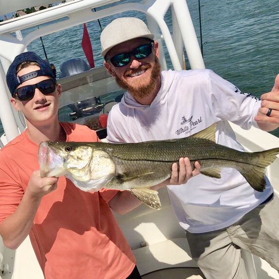 Summer Fishing Charter Snook St. Pete Beach